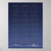 Affiche de calendrier Mid-Century 2014 (Devant)