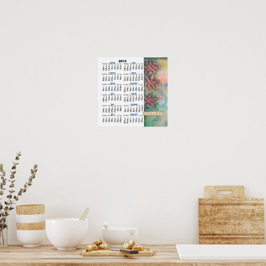 Affiche de calendrier mural Forever 2012 (Cuisine)