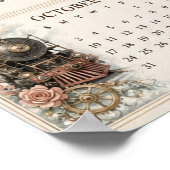 Affiche de calendrier mural Steampunk 2027 (Coin)