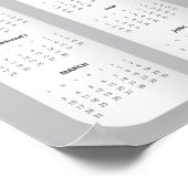 Affiche de calendrier tendance 2019 (Coin)