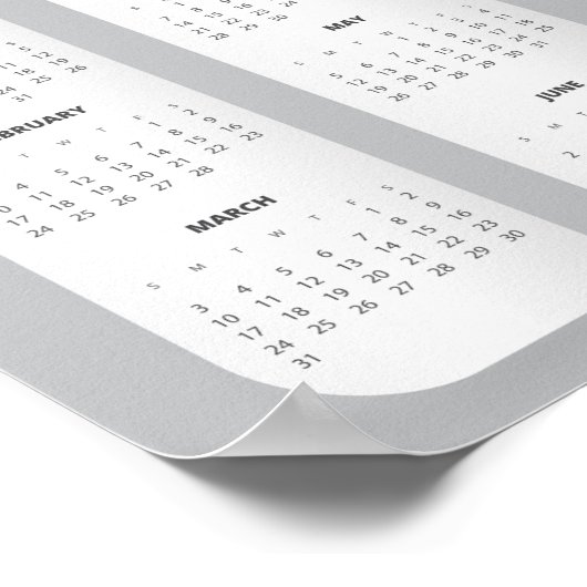 Affiche de calendrier tendance 2019 (Coin)