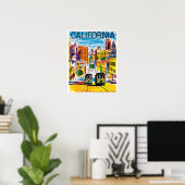 affiche de Californie  (Bureau à domicile)