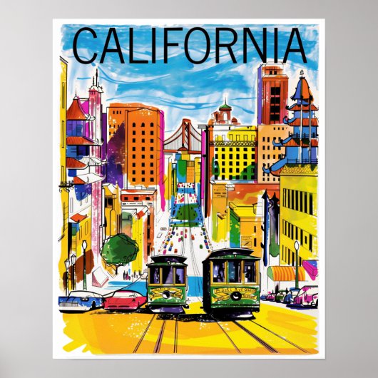 affiche de Californie  (Devant)
