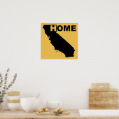 Affiche de Californie I Love (Cuisine)