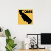 Affiche de Californie I Love (Bureau à domicile)