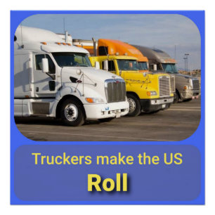 Affiche de camion