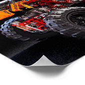 affiche de camion monstre (Coin)