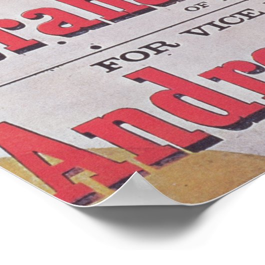 Affiche de campagne électorale pour l'Union (Coin)