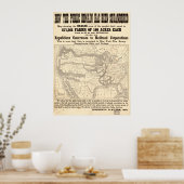 Affiche de campagne politique de la Plate-forme dé (Cuisine)