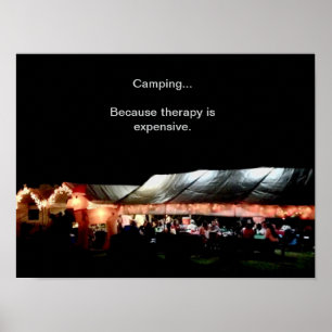 Affiche de camping...