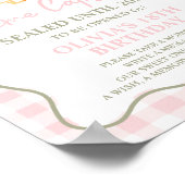 Affiche de capsule temporelle pour le 1er annivers (Coin)