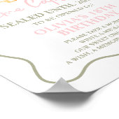 Affiche de capsule temporelle pour le 1er annivers (Coin)