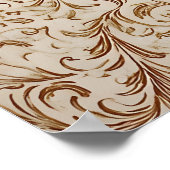 Affiche de caracal marchant Impression neutre de l (Coin)