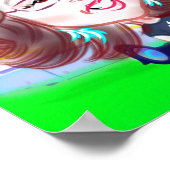 Affiche de caricature du 50e anniversaire (Coin)