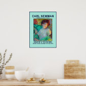 Affiche de Carl Newman Young Girl (Cuisine)