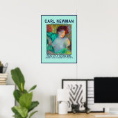 Affiche de Carl Newman Young Girl (Bureau à domicile)