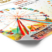 Affiche de carnaval d'automne modifiable (Coin)