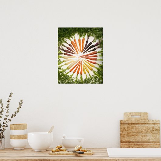 Affiche de carotte (Cuisine)