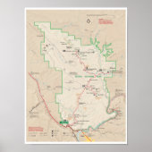 Affiche de carte Arches (Devant)