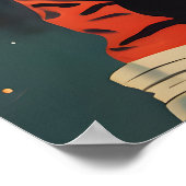 Affiche de Cavalier King Charles Spaniel Astronaut (Coin)