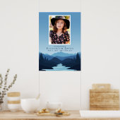 Affiche de célébration de la vie des montagnes com (Cuisine)