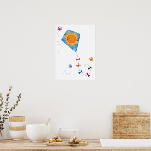 affiche de cerfs-volants (Cuisine)