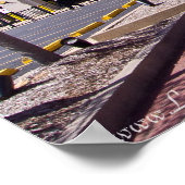 Affiche de Cerisiers en Fleur à Hot Springs Arkans (Coin)