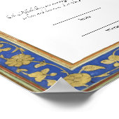 Affiche de certificat de nikkah musulmane vieille  (Coin)