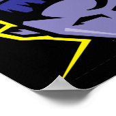 Affiche de cerveau high-tech (Coin)