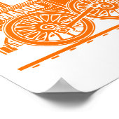 Affiche de chambre de garçon personnalisée avec tr (Coin)