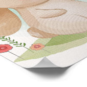 Affiche de chambre d'enfants au lapin mignon - Imp (Coin)