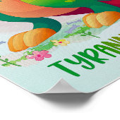 Affiche de chambre d'enfants dinosaure T-Rex - Imp (Coin)