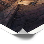 Affiche de chambre moderne pour skateboard urbain (Coin)