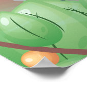 Affiche de chambre pour enfants nés sauvages avec (Coin)