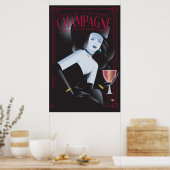 Affiche de Champagne d'Halloween (Cuisine)