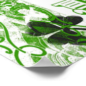 Affiche de chance pour la Saint-Patrick (Coin)