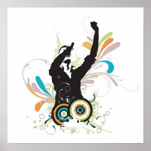 Affiche de chanteur