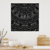 Affiche de Charcoal Mandala (Cuisine)