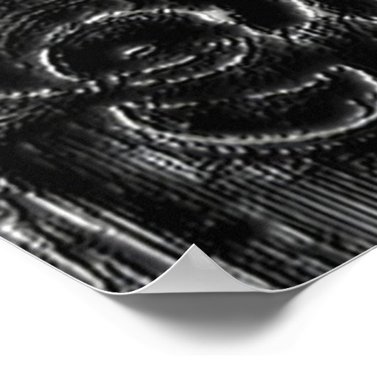 Affiche de Charcoal Mandala (Coin)