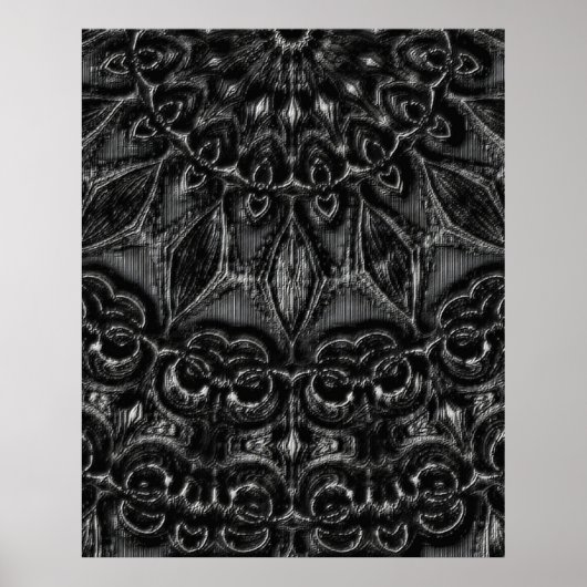 Affiche de Charcoal Mandala (Devant)
