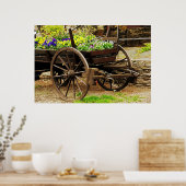 Affiche de chariot de fleurs (Cuisine)