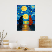 Affiche de chat (Cuisine)