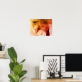 Affiche de chat (Bureau à domicile)