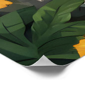 Affiche de chat bengal dans la baignoire, Affiche  (Coin)