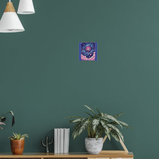Affiche de chat mignonne Meowstranaut – Art mural (Salon 1)