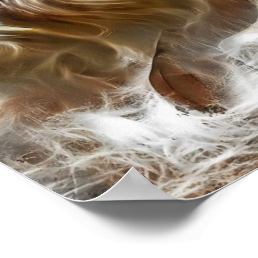 affiche de chat mystique (Coin)