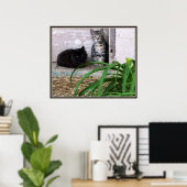 Affiche de Chatons Sauvages (Bureau à domicile)