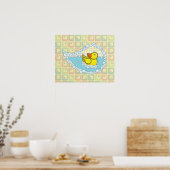 Affiche de Chaucer le canard en caoutchouc (Cuisine)