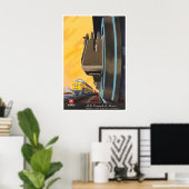 Affiche de chemin de fer Bern Hill Art Train Impre (Bureau à domicile)