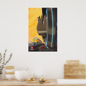 Affiche de chemin de fer Bern Hill Art Train Impre (Cuisine)